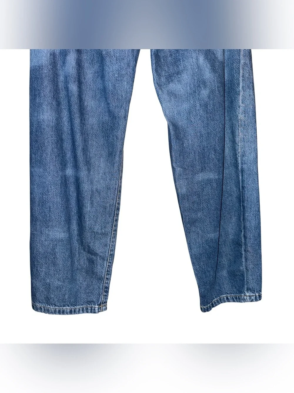 ANTHROPOLOGIE Pilcro The Breaker High Rise Pleated Barrel Leg Jeans Tapered 26